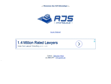 Tablet Screenshot of ajsinfo.net